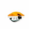 Truck-Lite Signal-Stat, Incandescent, Yellow Oval, 1 Bulb, Auxiliary Turn Signal, 2 Screw, Female 4095A